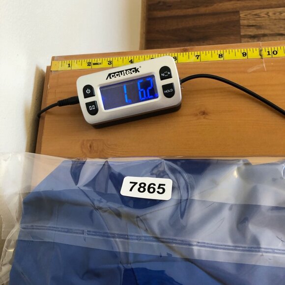 Coldwater Creek Blazer Womens 20 22 Blue Cuffed 3/4 Sleeve Button Office Work* - Picture 11 of 11